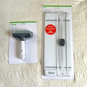 NWT Cricut Portable Trimmer & Brayer